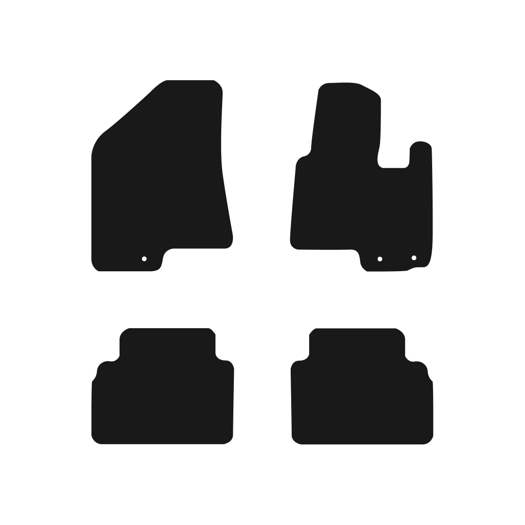 Hyundai ix35 (2010-2015) Car Mats Mat Shape