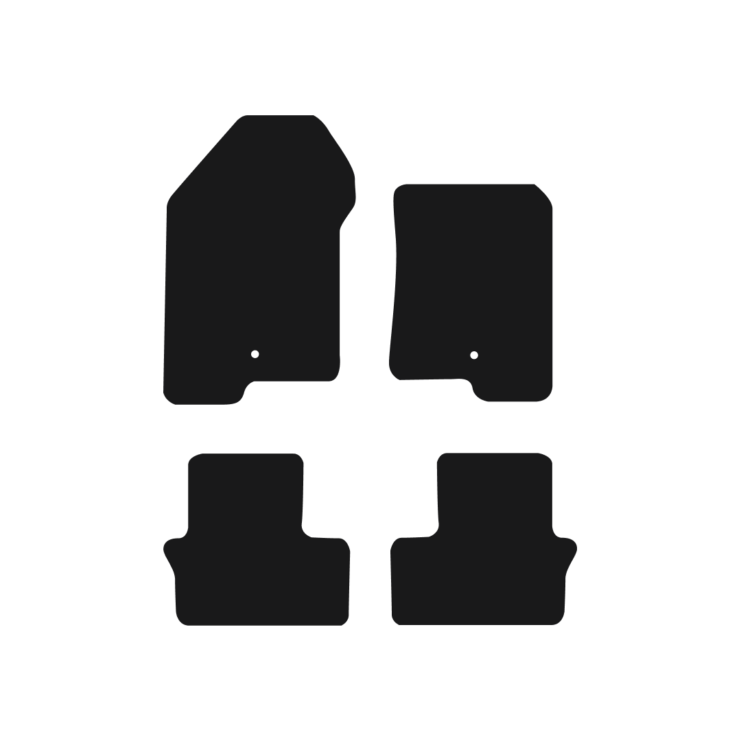 Jeep Compass (2007-2017) Car Mats Mat Shape