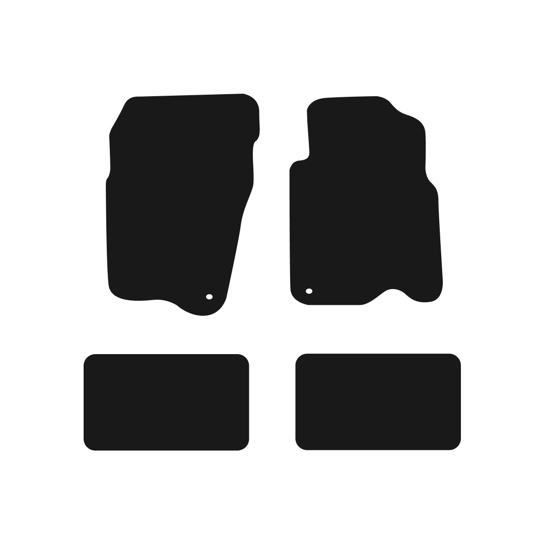 Jeep Grand Cherokee (1992-1998) Car Mats Mat Shape