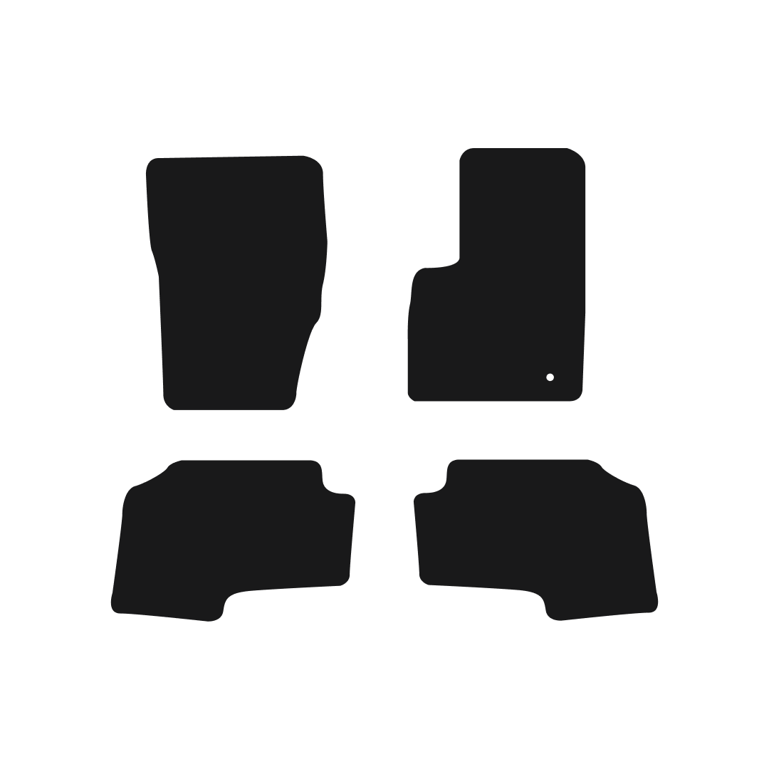 Jeep Grand Cherokee (2005-2010) Car Mats Mat Shape