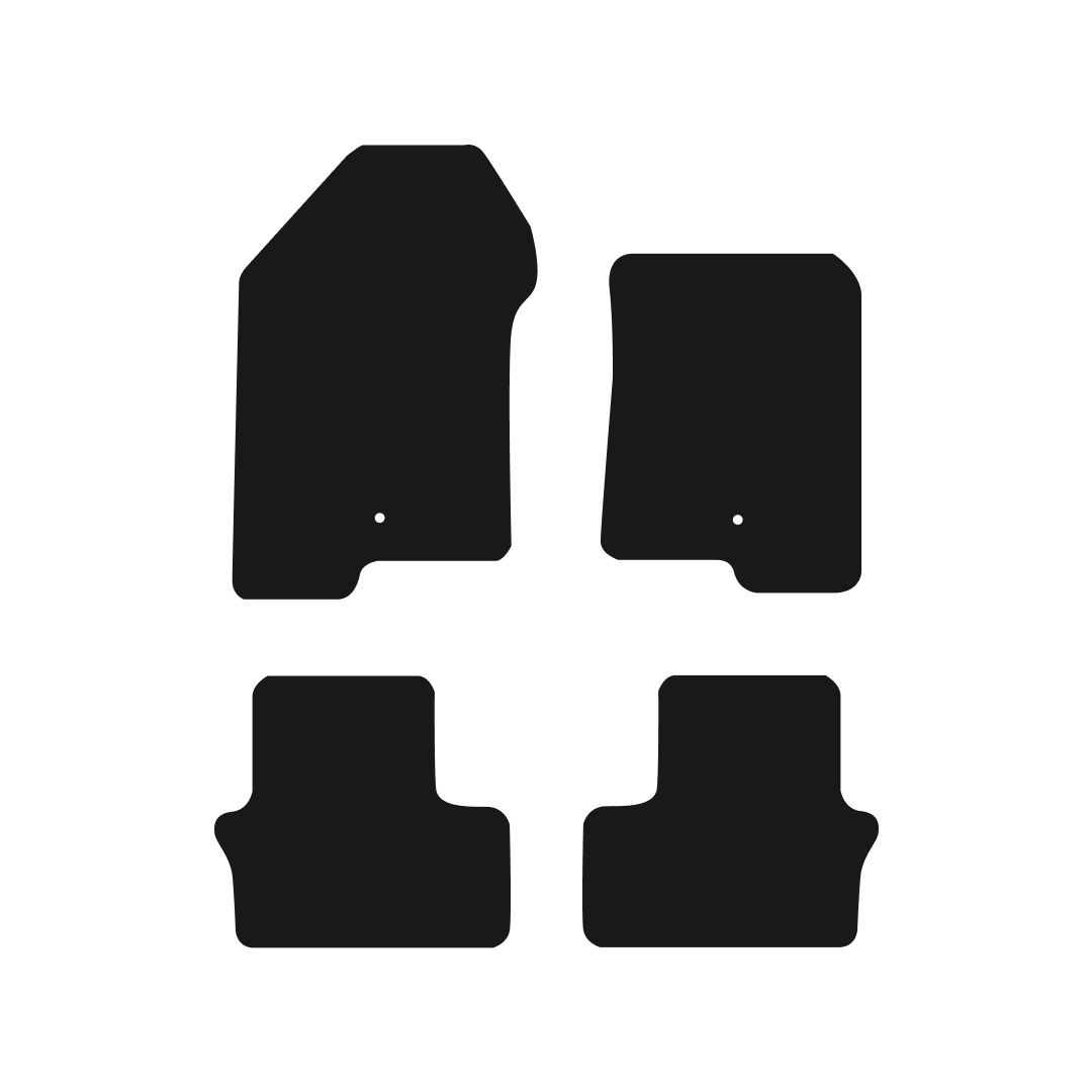 Jeep Patriot (2007-2011) Car Mats Mat Shape
