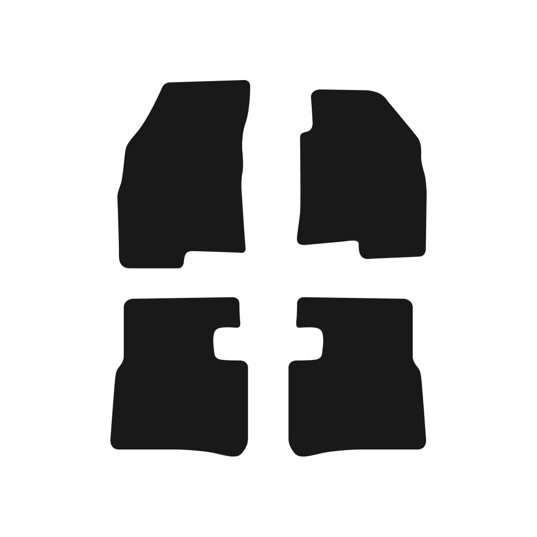 Kia Magentis (2005-2010 Automatic) Car Mats Mat Shape
