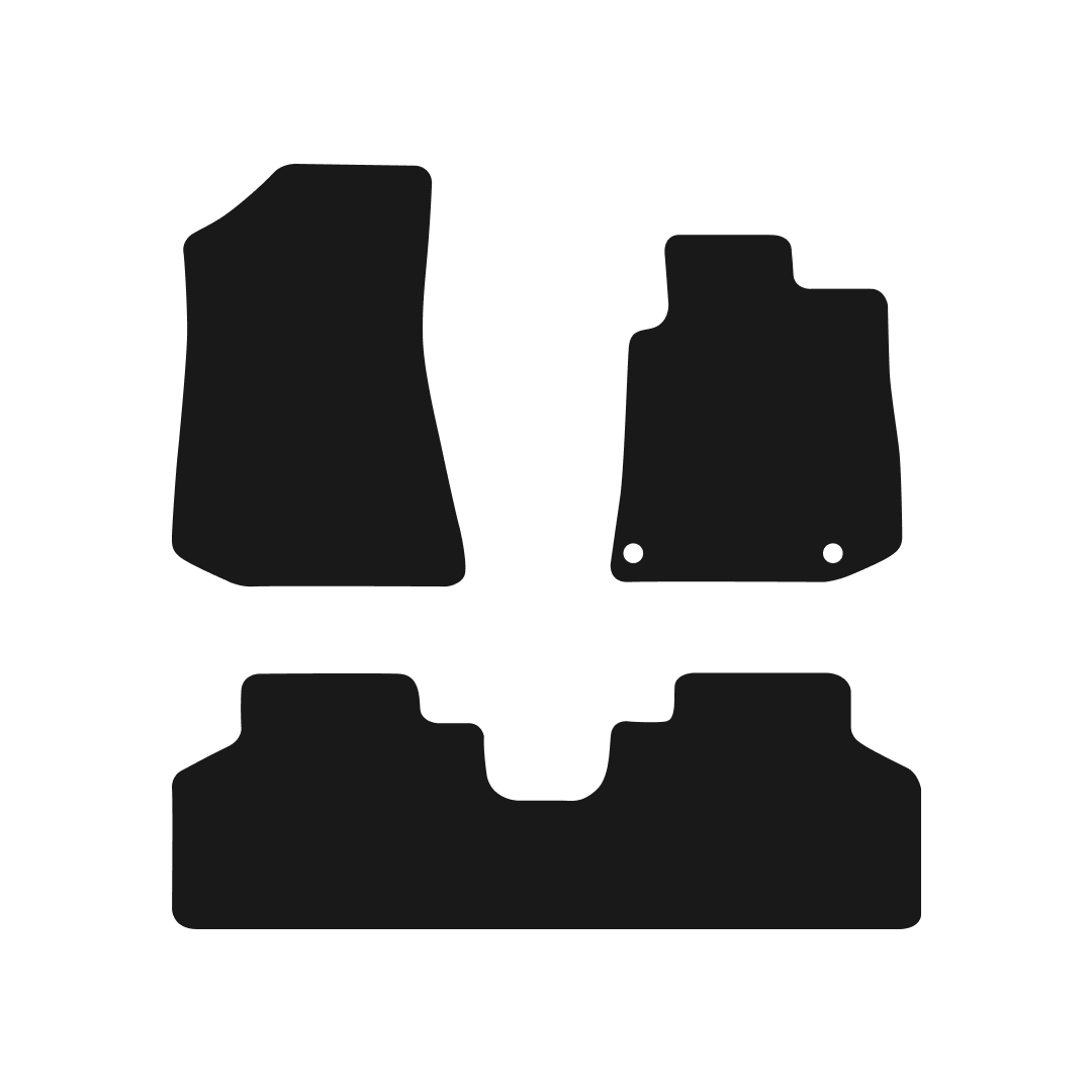 Kia Niro EV (2022-2024) Car Mats Mat Shape