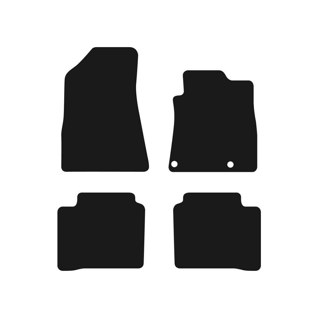 Kia Niro HEV (2022-2024) Car Mats Mat Shape