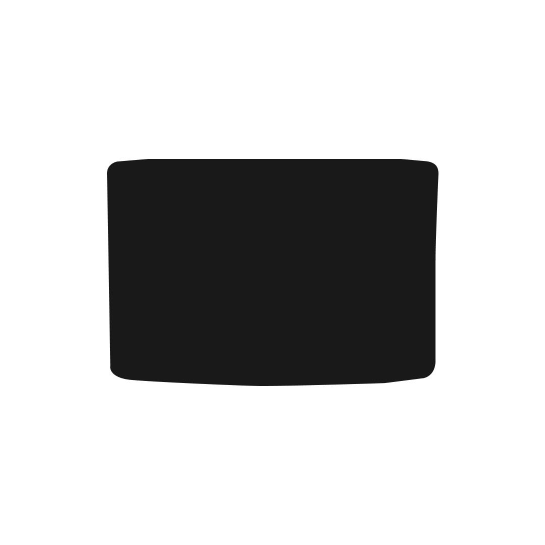 Kia Rio (2005-2010) Boot Mat (5 Door) Mat Shape
