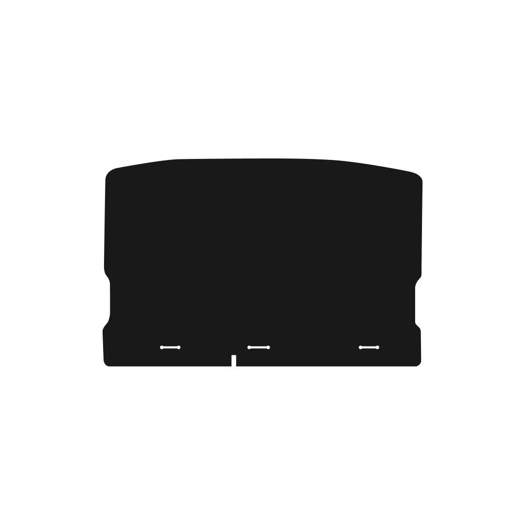 Kia Rio (2011-2017) Boot Mat Mat Shape