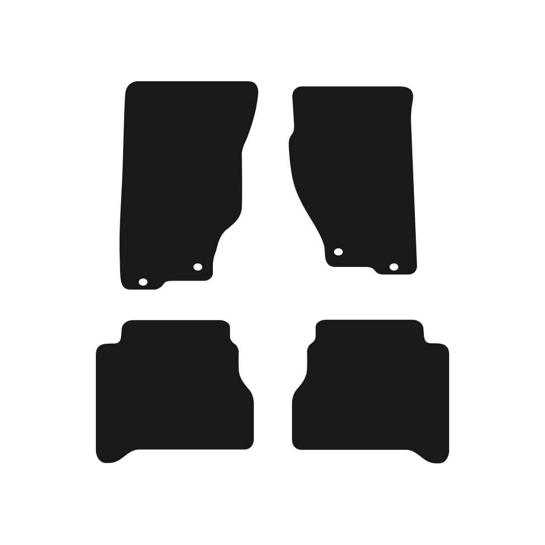 Kia Sorento (2007-2010) Car Mats Mat Shape
