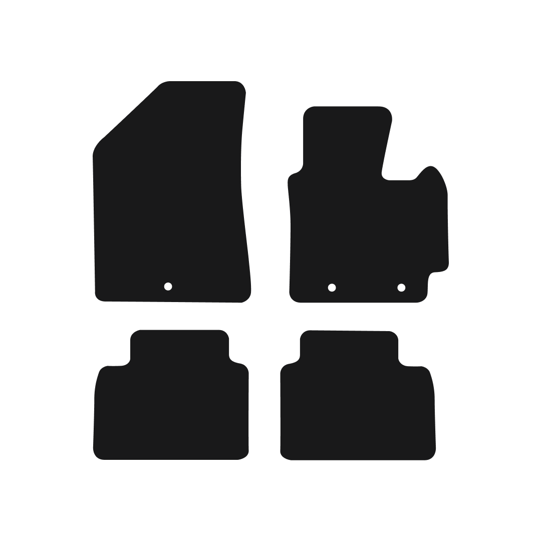 Kia Soul (2014-2024) Car Mats Mat Shape