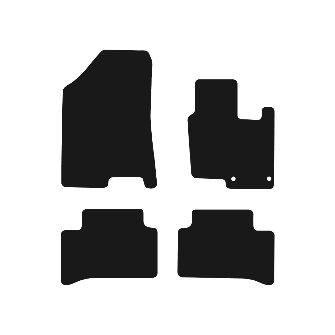 Kia Sportage Non - Hybrid (2022-2024) Car Mats Mat Shape