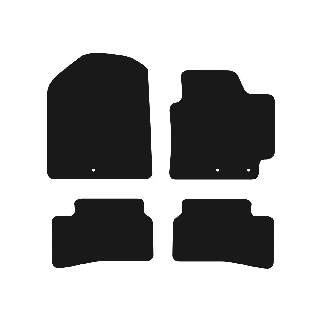 Kia Stonic (2017-2024) Car Mats Mat Shape