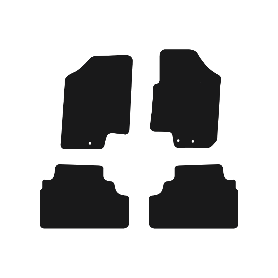 Kia Venga (2010-2024) Car Mats Mat Shape