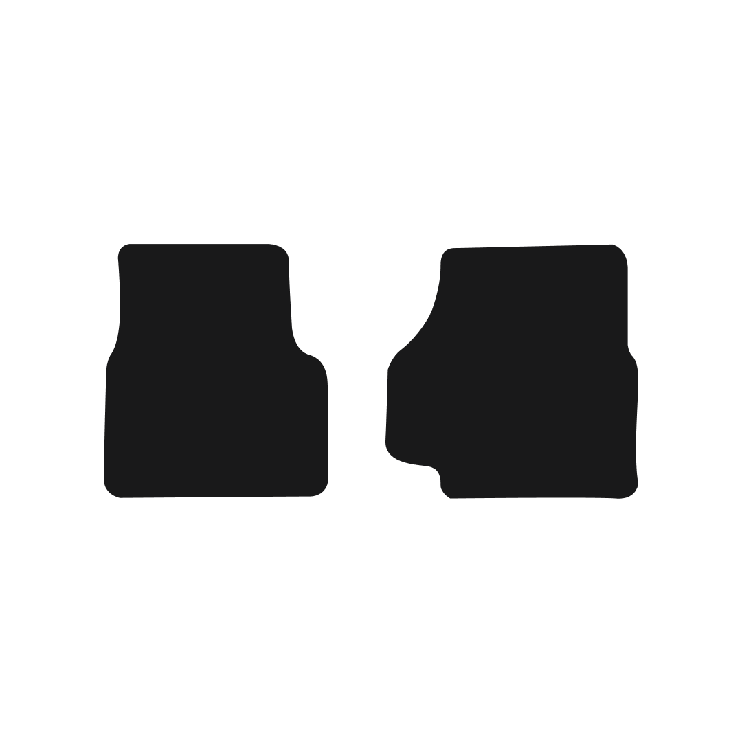 Land Rover Defender 90 & 110 (1983-2016) Car Mats Mat Shape