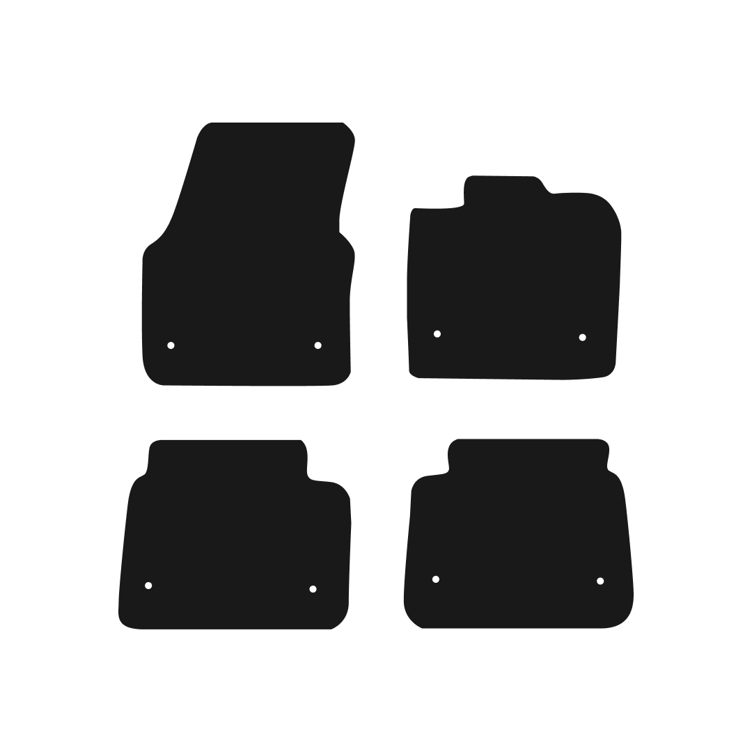 Land Rover Discovery Sport (2019-2024) Car Mats (Automatic) Mat Shape