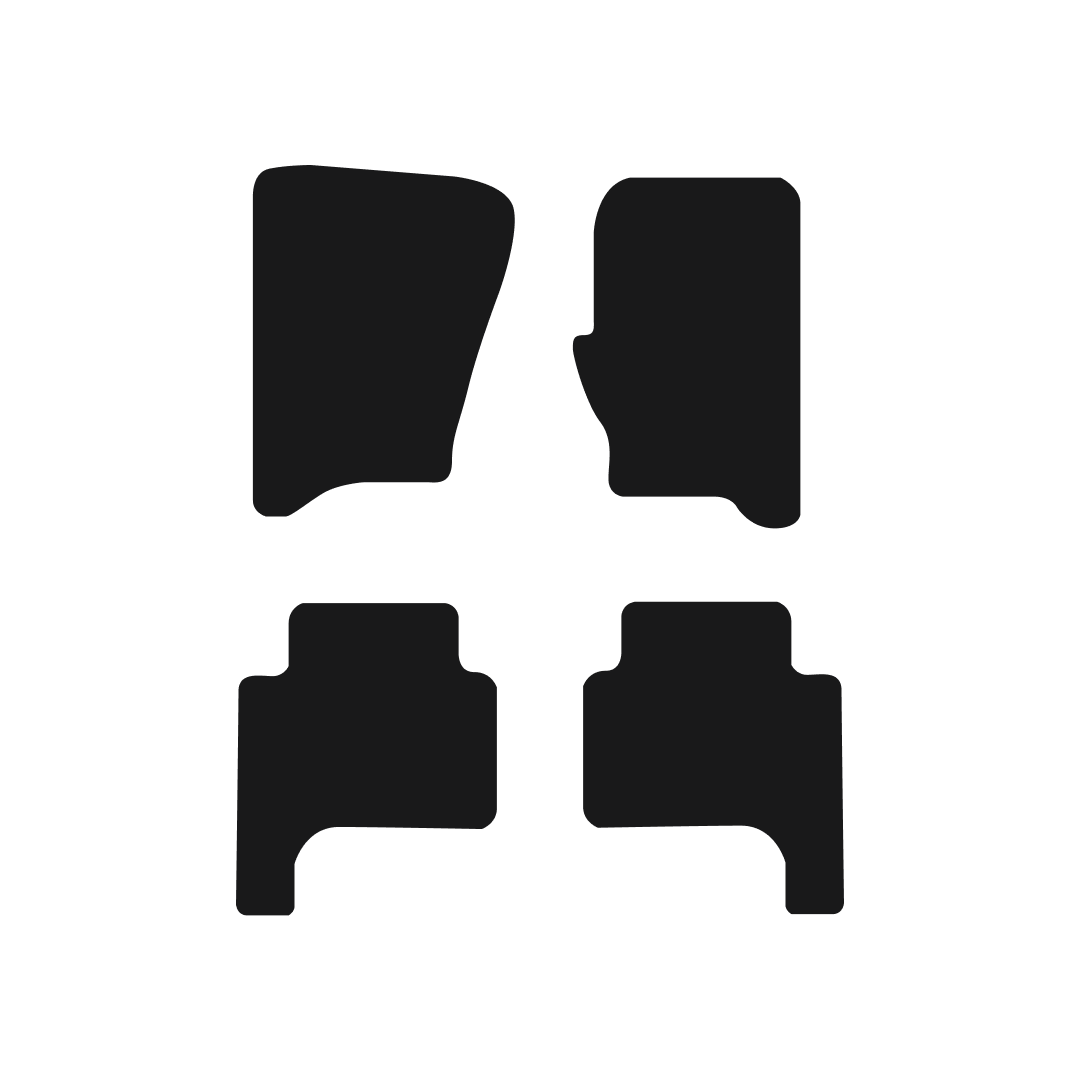 Land Rover Range Rover Sport (2005-2008) Car Mats Mat Shape