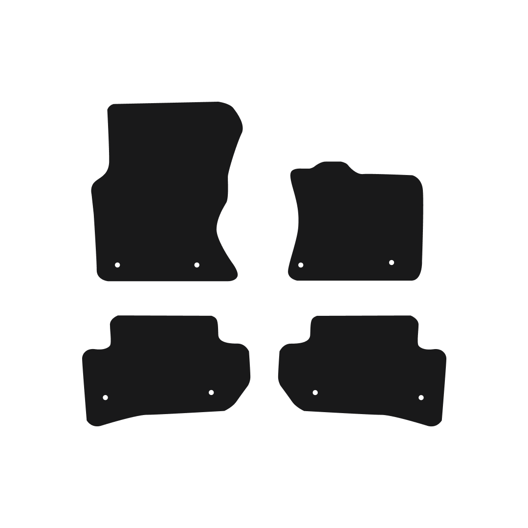 Land Rover Range Rover Velar (2017-2024) Car Mats Mat Shape