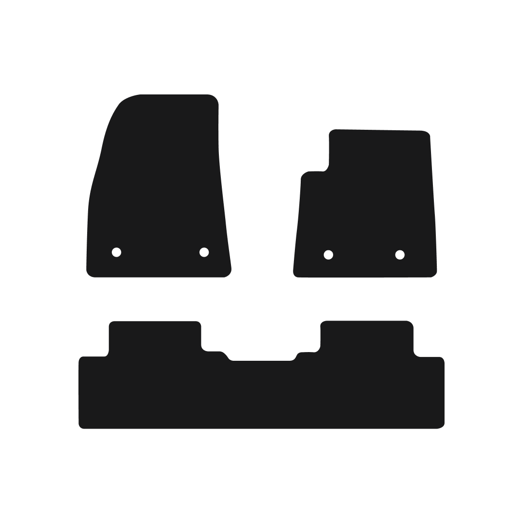 MG MG5 EV  (2022-2024) Car Mats (240mm Driver Spacing) Mat Shape