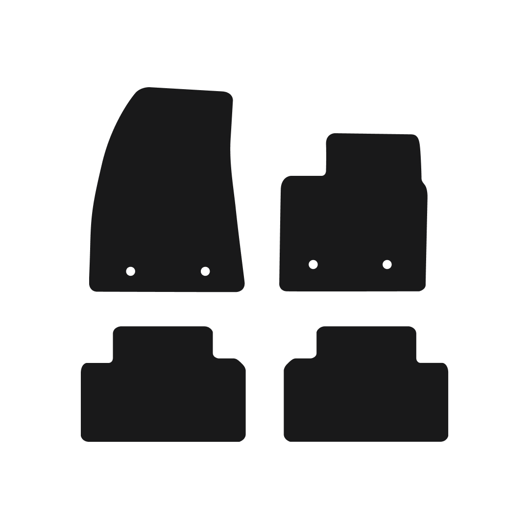 MG MG5 EV  (2020-2024) Car Mats (250mm Driver Spacing) Mat Shape