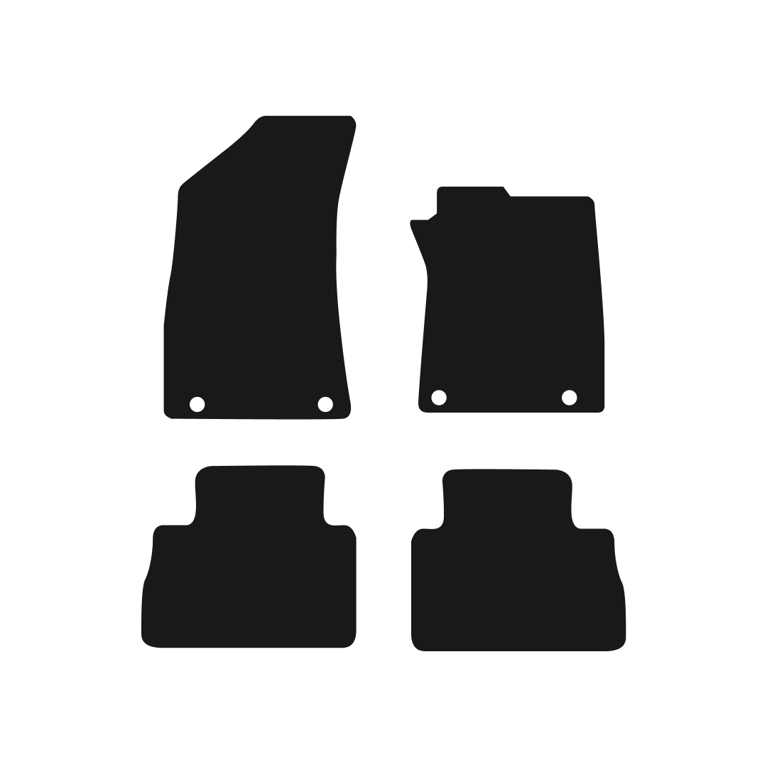 MG ZS EV (2021-2024) Car Mats Mat Shape