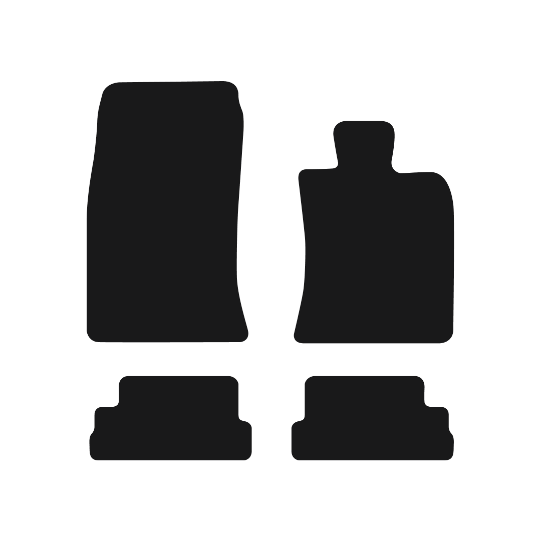 Mini Convertible (2008-2016) Car Mats (R57) Mat Shape