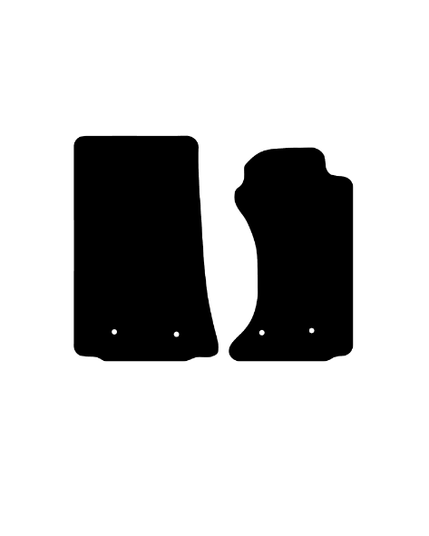 Mazda MX-5 (2006-2015) Car Mats (MK-3) (4-clips) Mat Shape