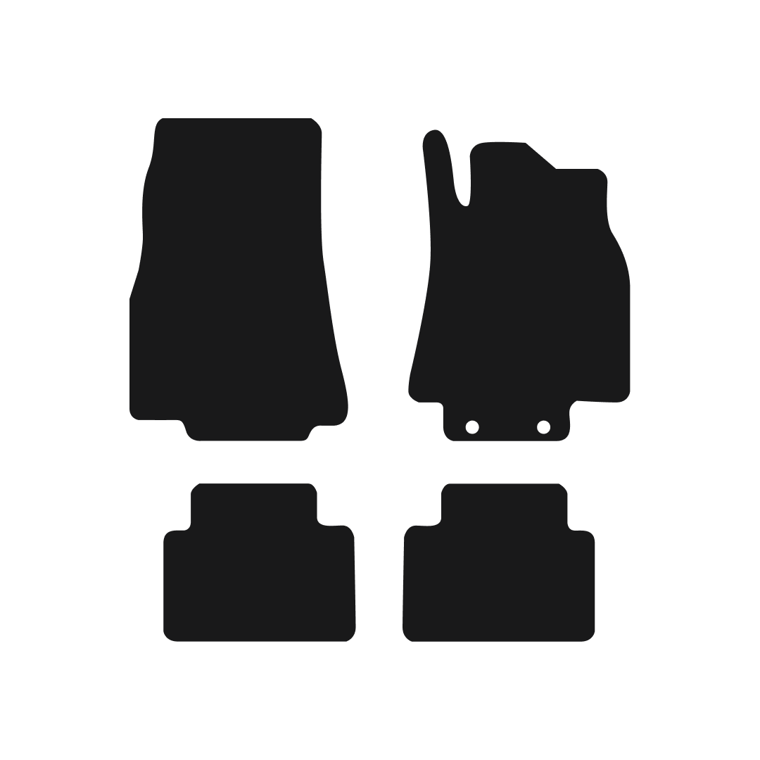 Mercedes A Class (2005-2012) Fixing In Driver Seat Car Mats Mat Shape