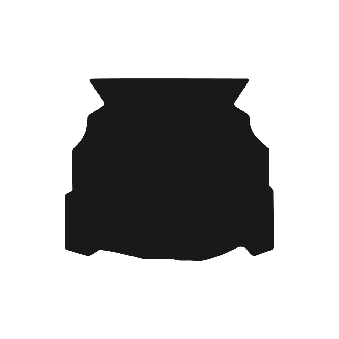 Mercedes C Class (2000-2007) Saloon Boot Mat Mat Shape