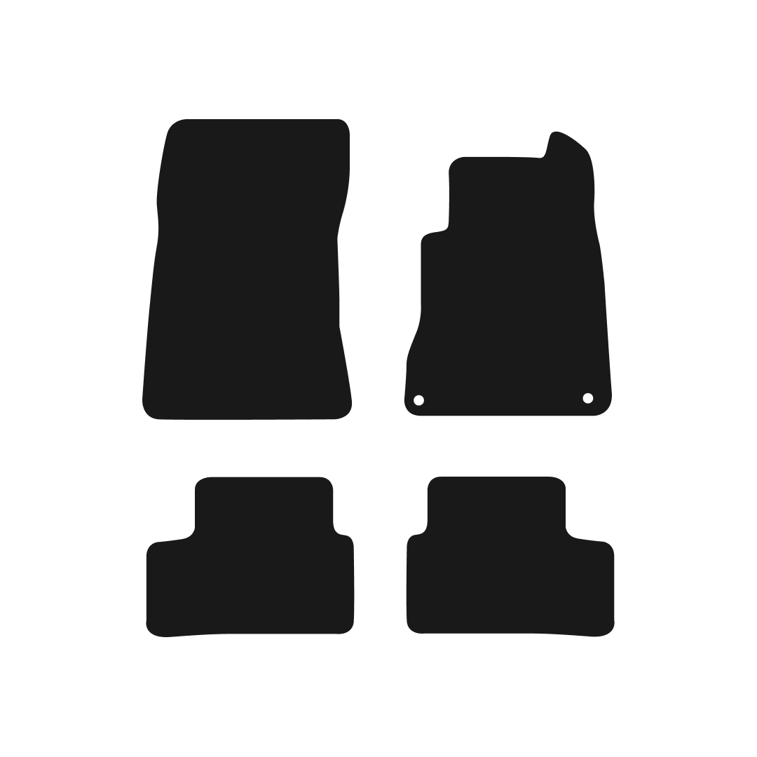 Mercedes CLA (2020-2024) Car Mats (X118) (C118) Mat Shape