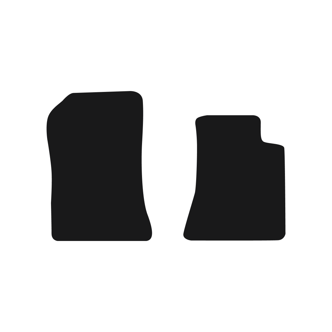 Mercedes SL 60 AMG (1989-2002) Car Mats Mat Shape