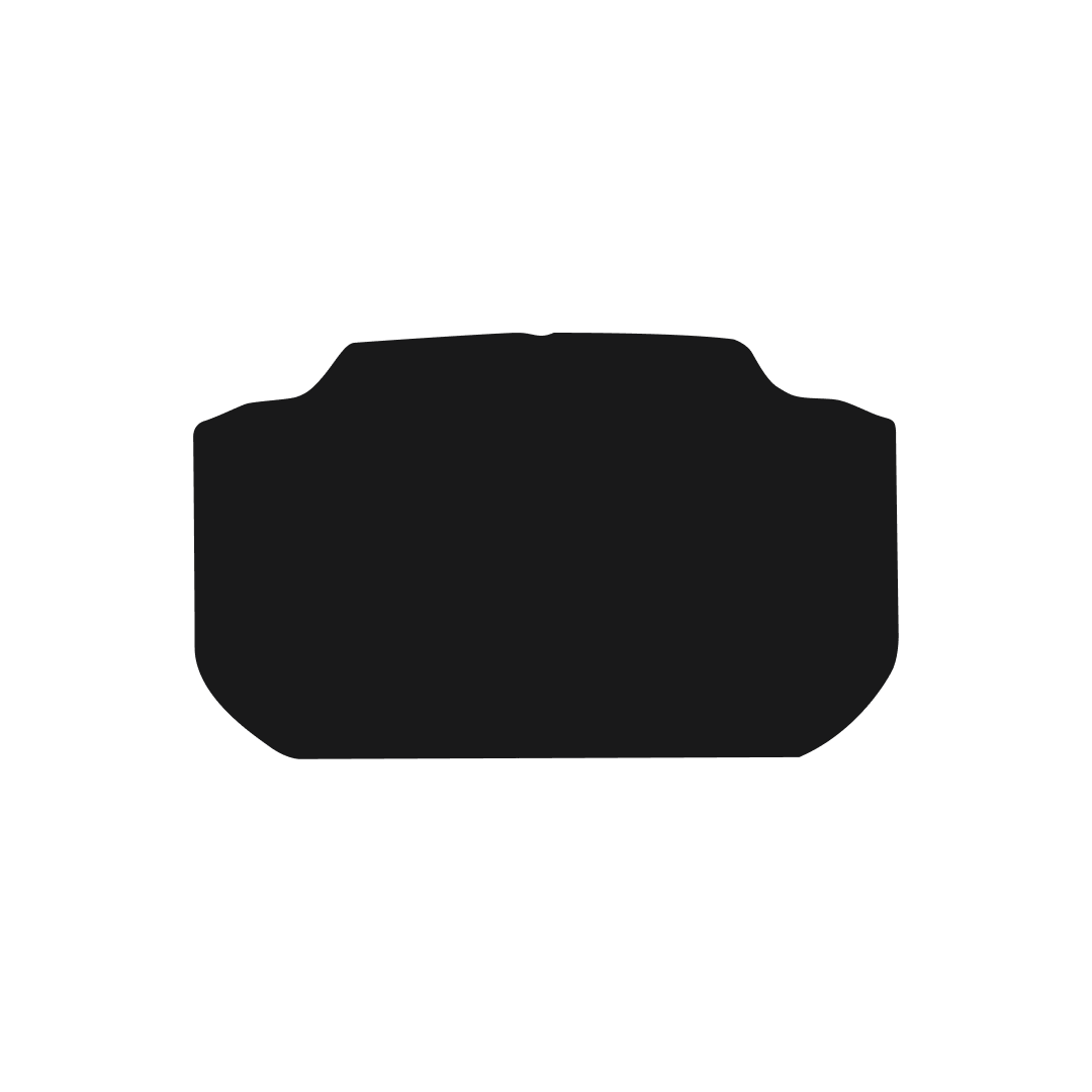 Mercedes SL Sport (2002-2011) Boot Mat Mat Shape
