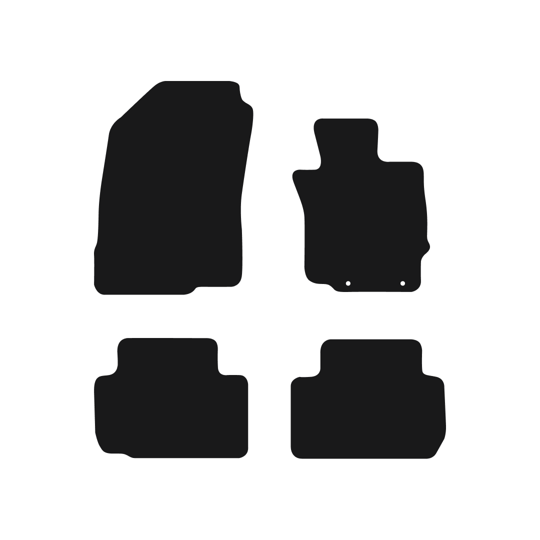 Mitsubishi Eclipse Cross Automatic (2019-2024) Car Mats Mat Shape