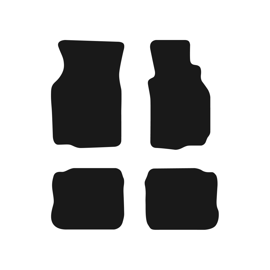 Mitsubishi Lancer Evo 4,5,6 (1996-2002) Car Mats Mat Shape