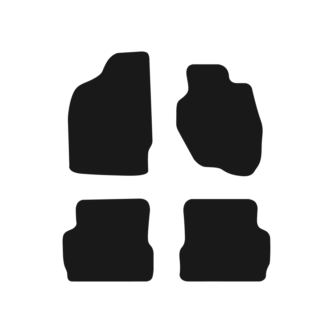Mitsubishi Shogun Pinin SWB (2000-2005) Car Mats Mat Shape