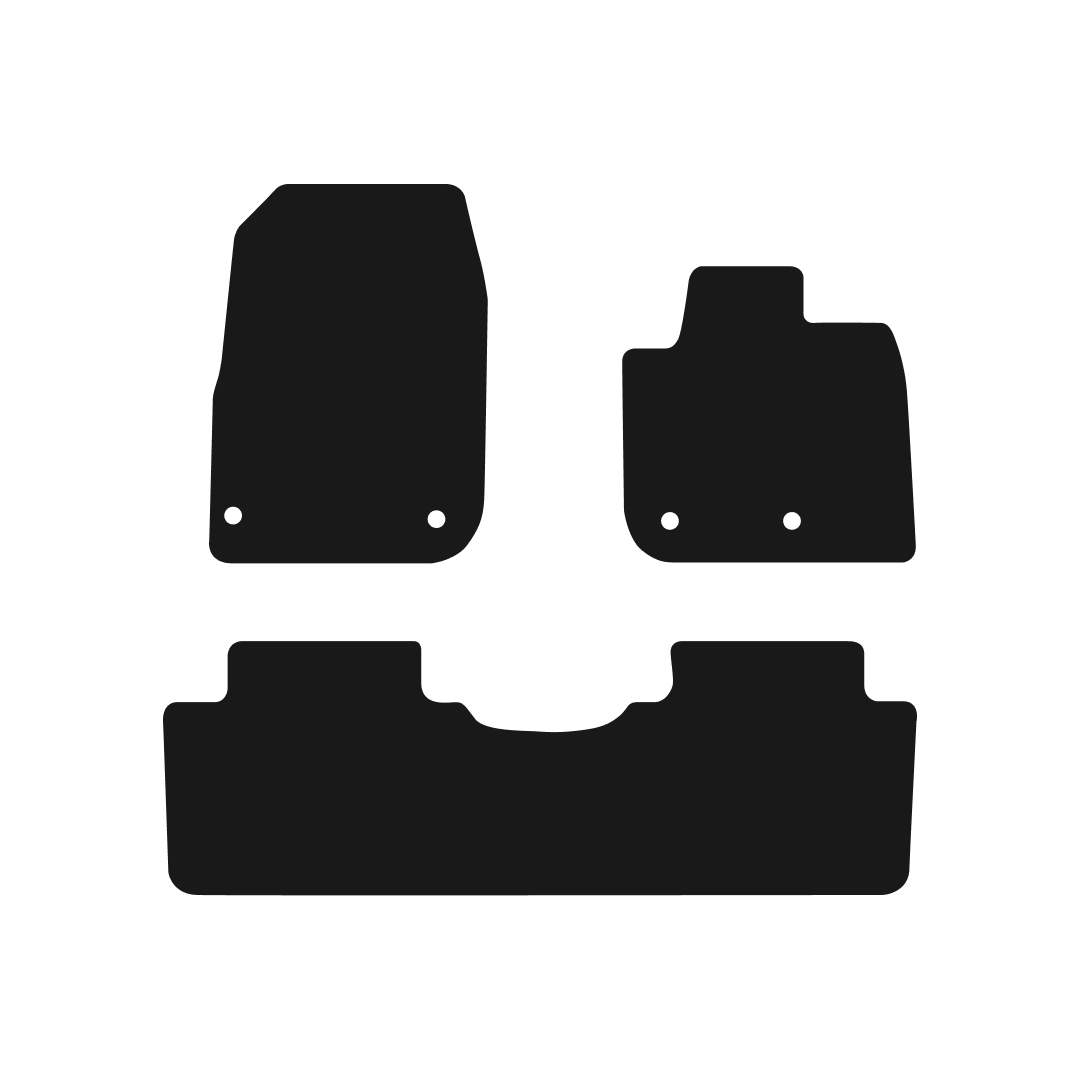 Nissan Ariya (2022-2024) Car Mats Mat Shape