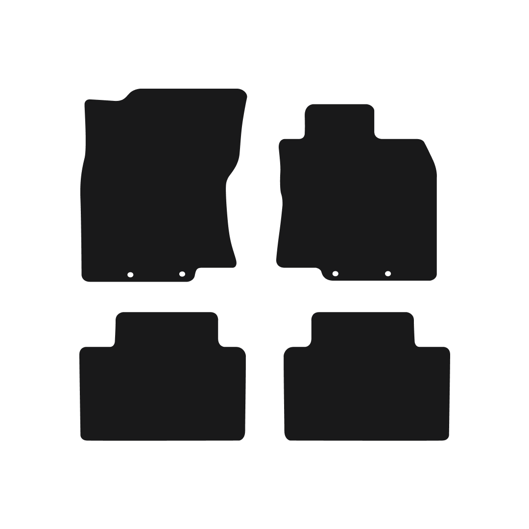 Nissan X-Trail (T32) (2014-2022) Car Mats (5-Seater) Mat Shape