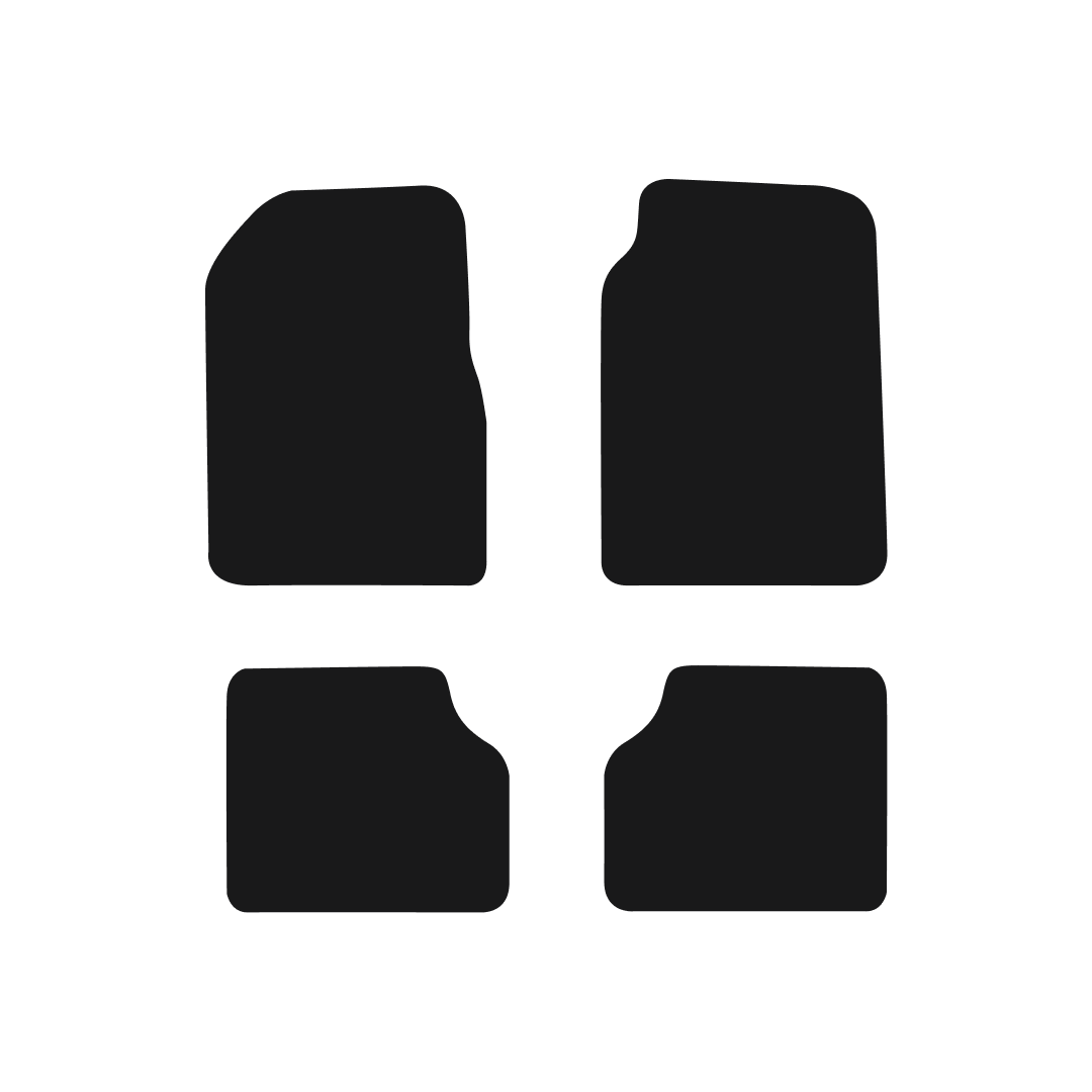 Peugeot 405 (1988-1997) Car Mats Mat Shape