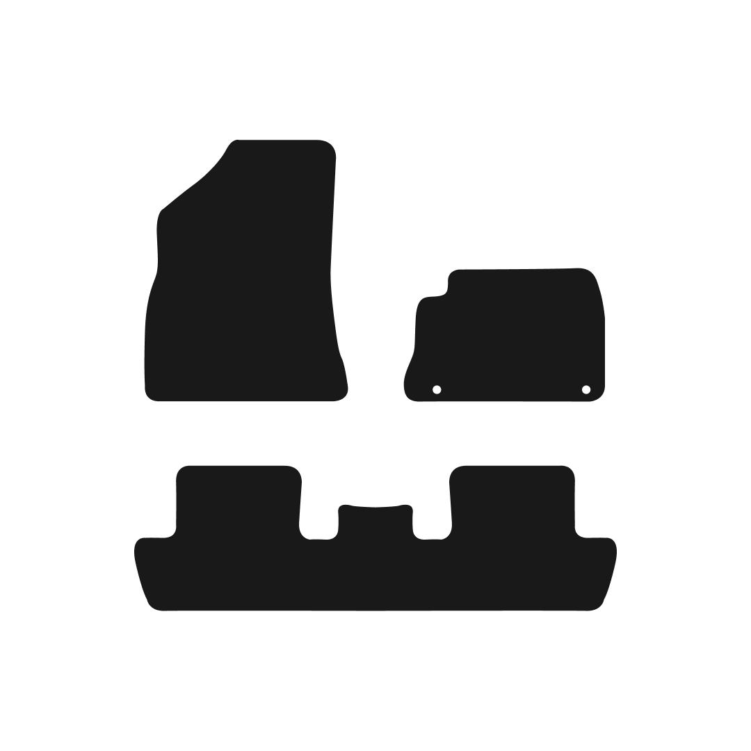 Peugeot 5008 (2010-2017) Car Mats Mat Shape