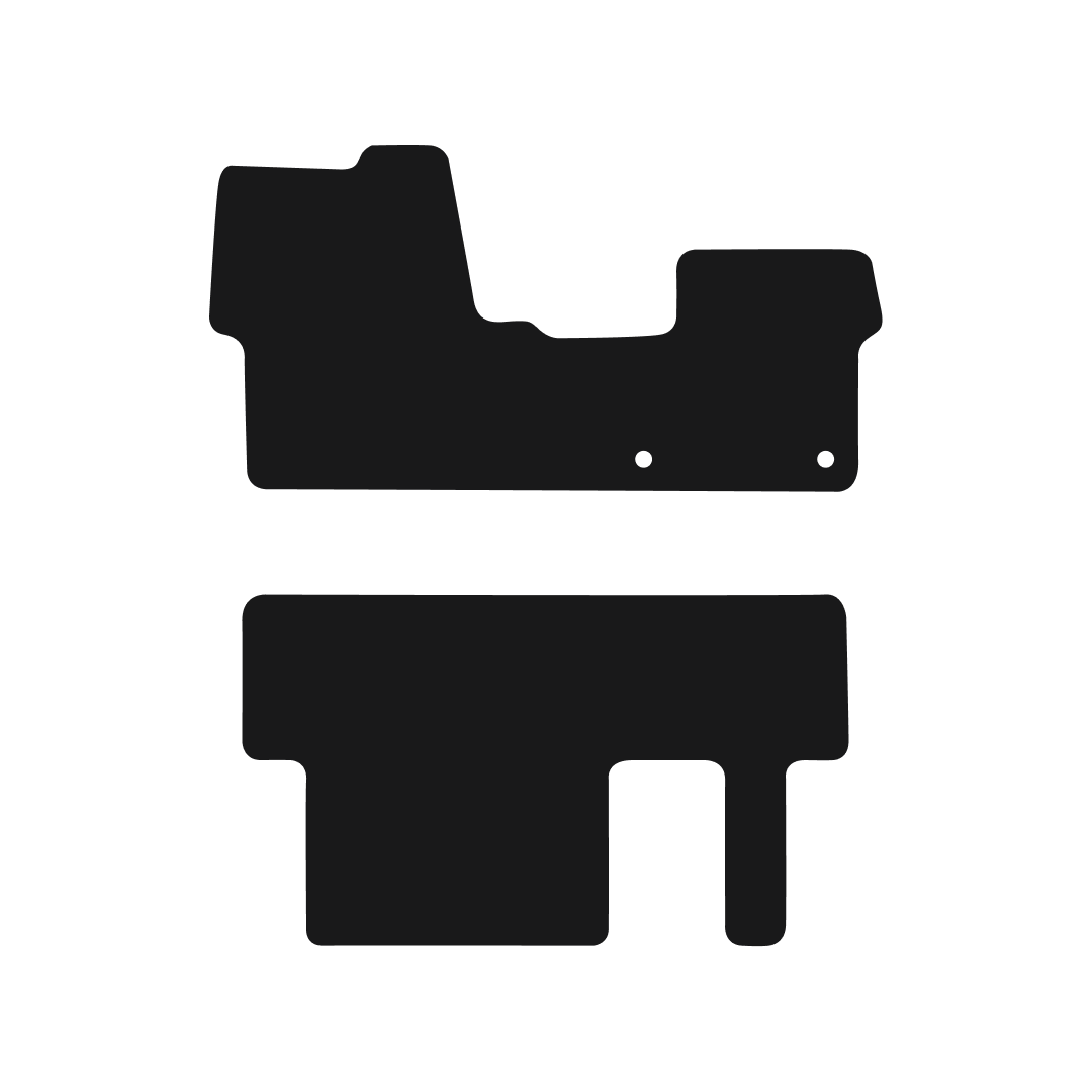 Peugeot Traveller People Carrier (2019-2024) Van Mats Mat Shape
