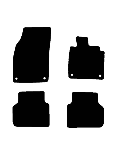 Audi Q4 E-tron (2021-2024) Car Mats Mat Shape