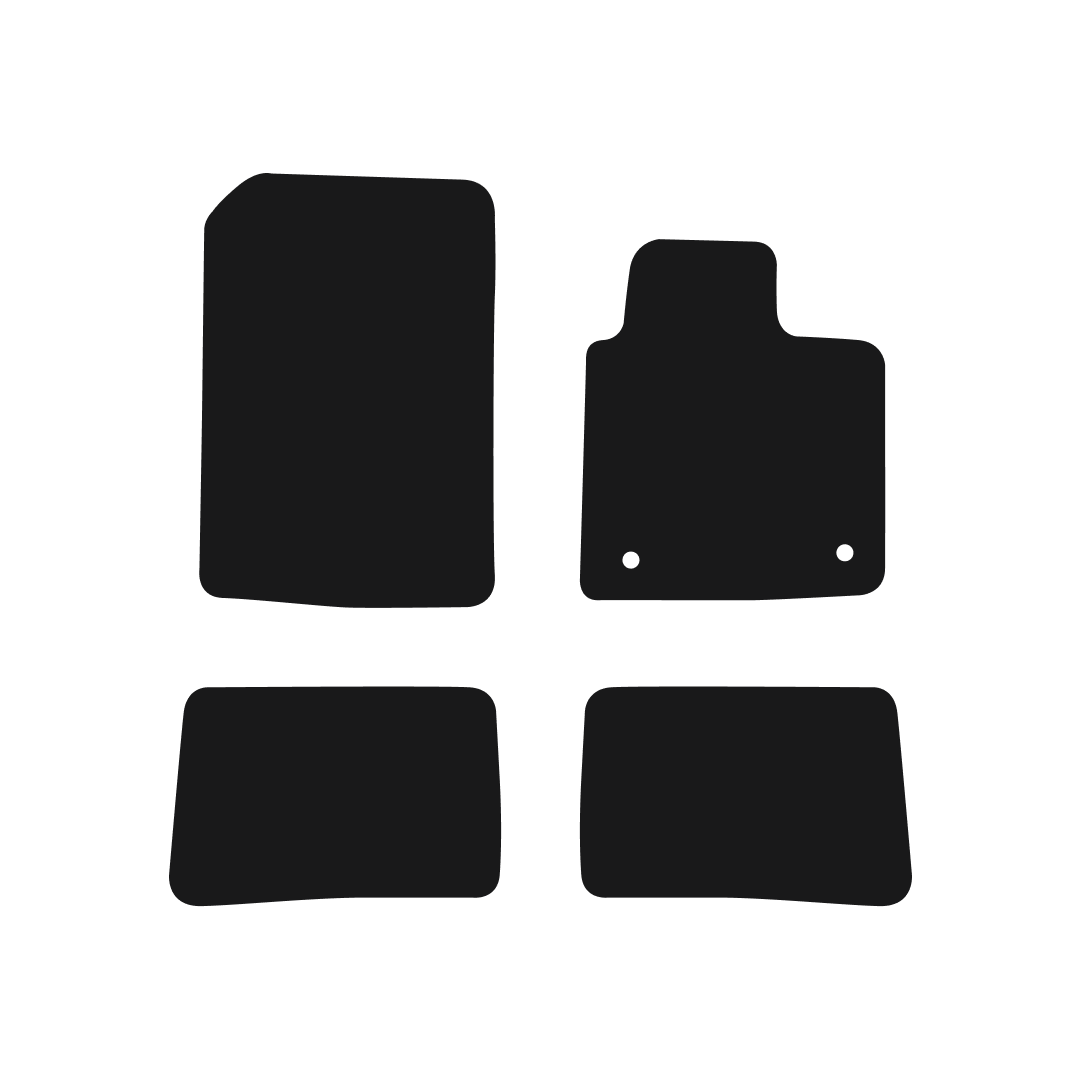 Renault Twingo (2007-2014) Car Mats Mat Shape