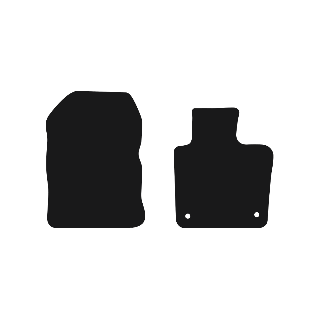 Renault Wind (2010-2013) Car Mats (2 - Piece) Mat Shape