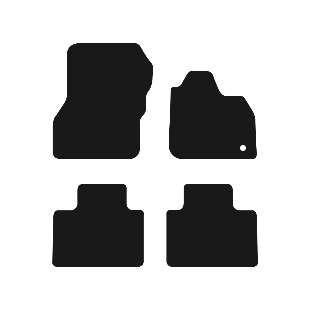 Renault Zoe (2021-2024) Car Mats Mat Shape