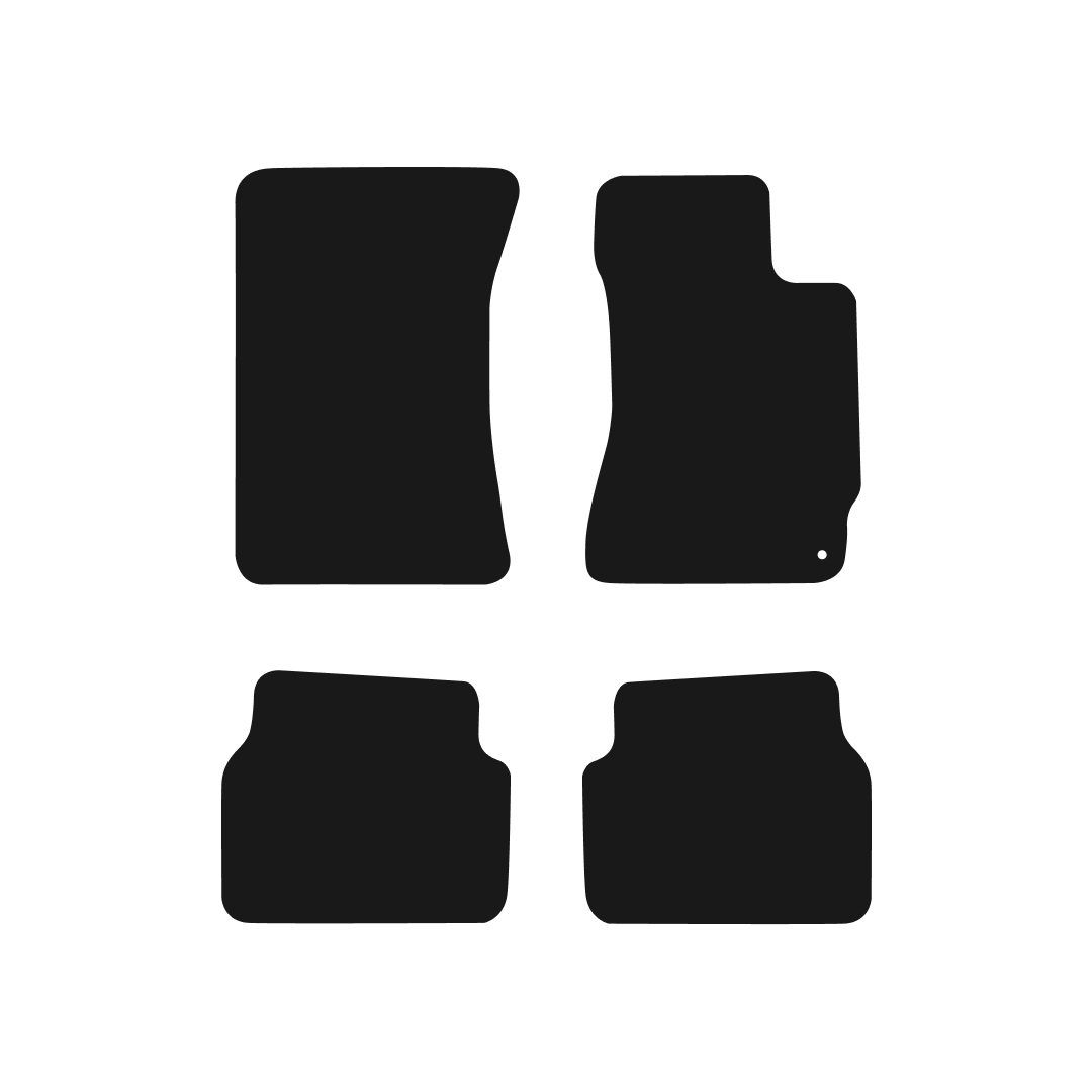 Subaru Forester (2003-2009) Car Mats Mat Shape