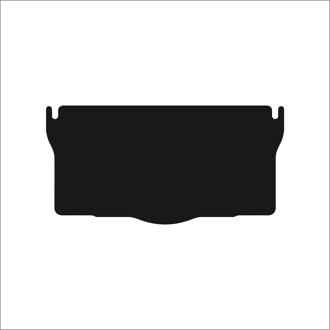 Toyota Aygo (2014-2022) Boot Mat Mat Shape