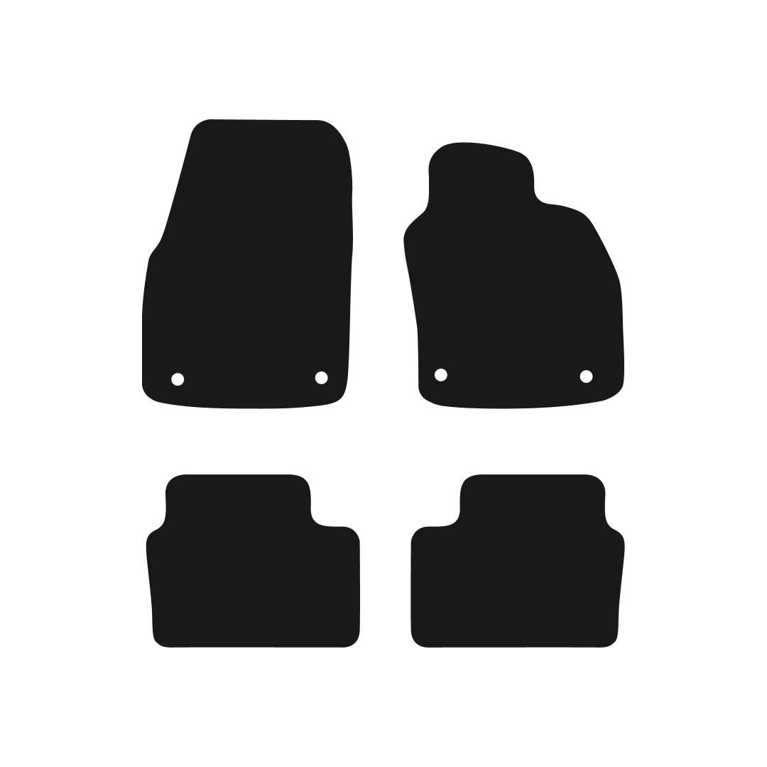 Vauxhall Astra H (2004-2009) Car Mats (4 Clips) Mat Shape