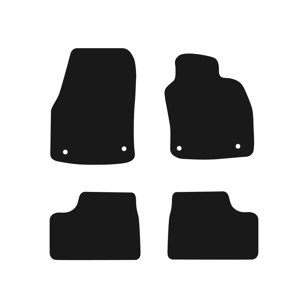 Vauxhall Astra H Twin Top (2004-2009) Car Mats Mat Shape