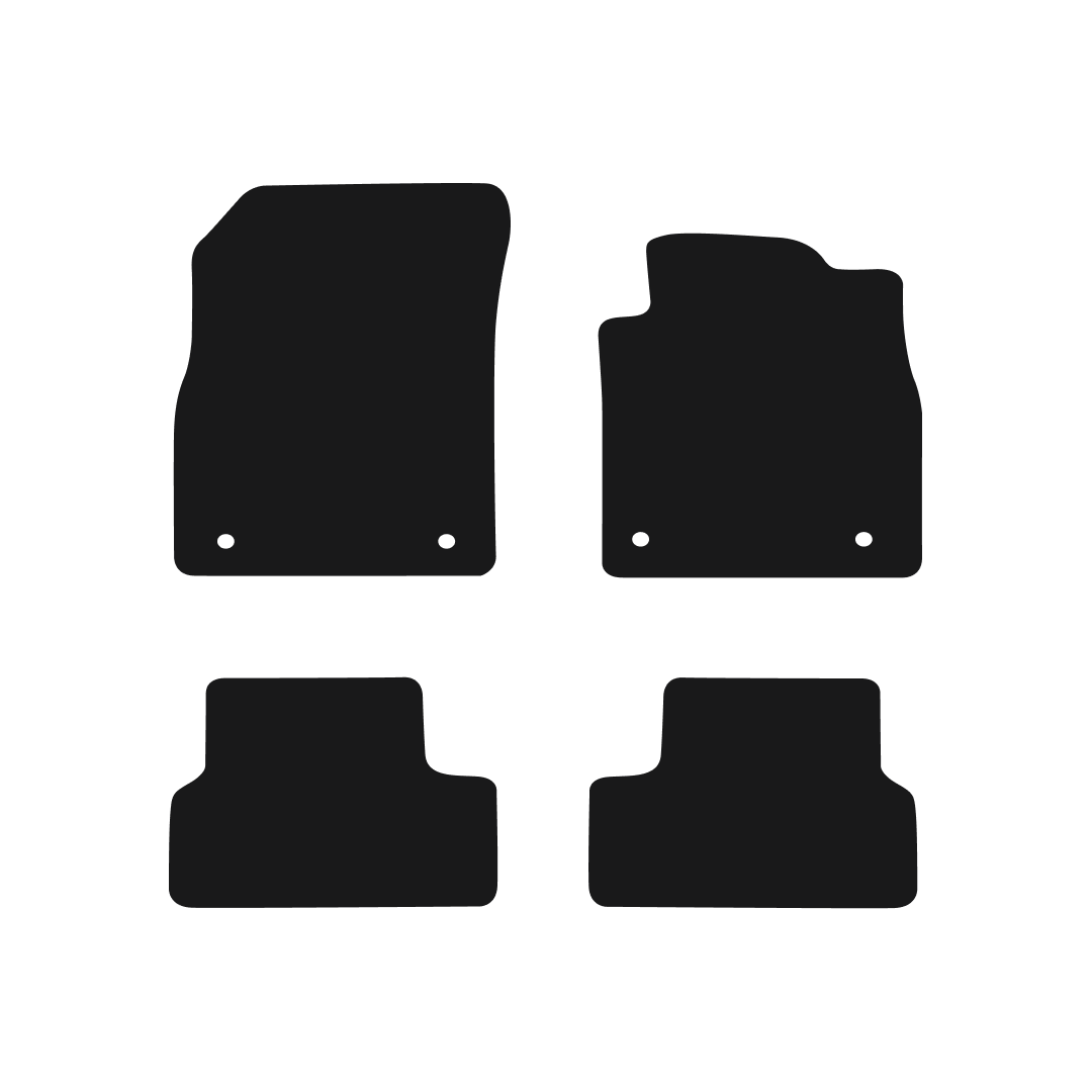Vauxhall Astra J (2010-2016) Car Mats (325mm Clip Spacing) Mat Shape