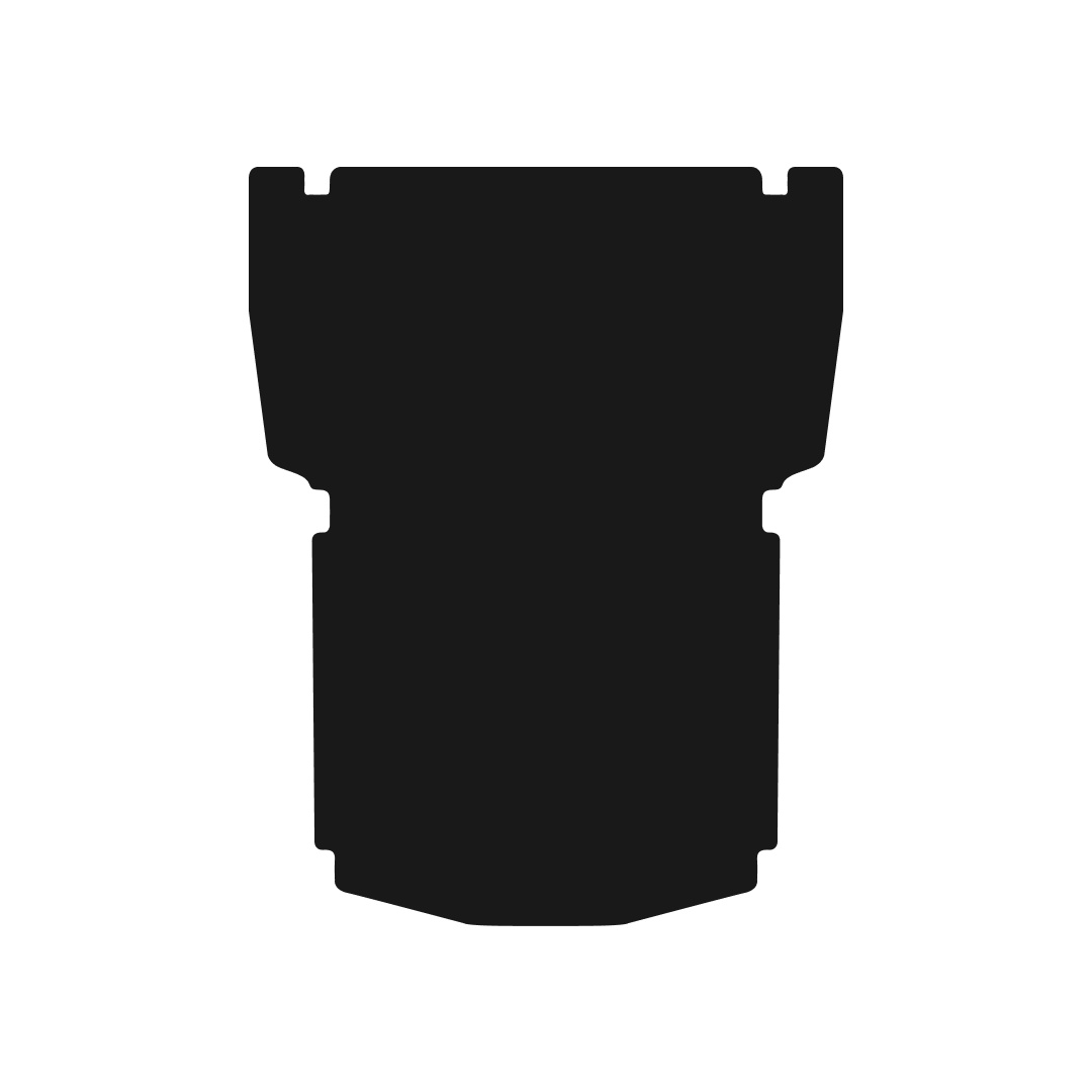 Vauxhall Astra Van (2006-2012) Van Rear Floor Mats Mat Shape