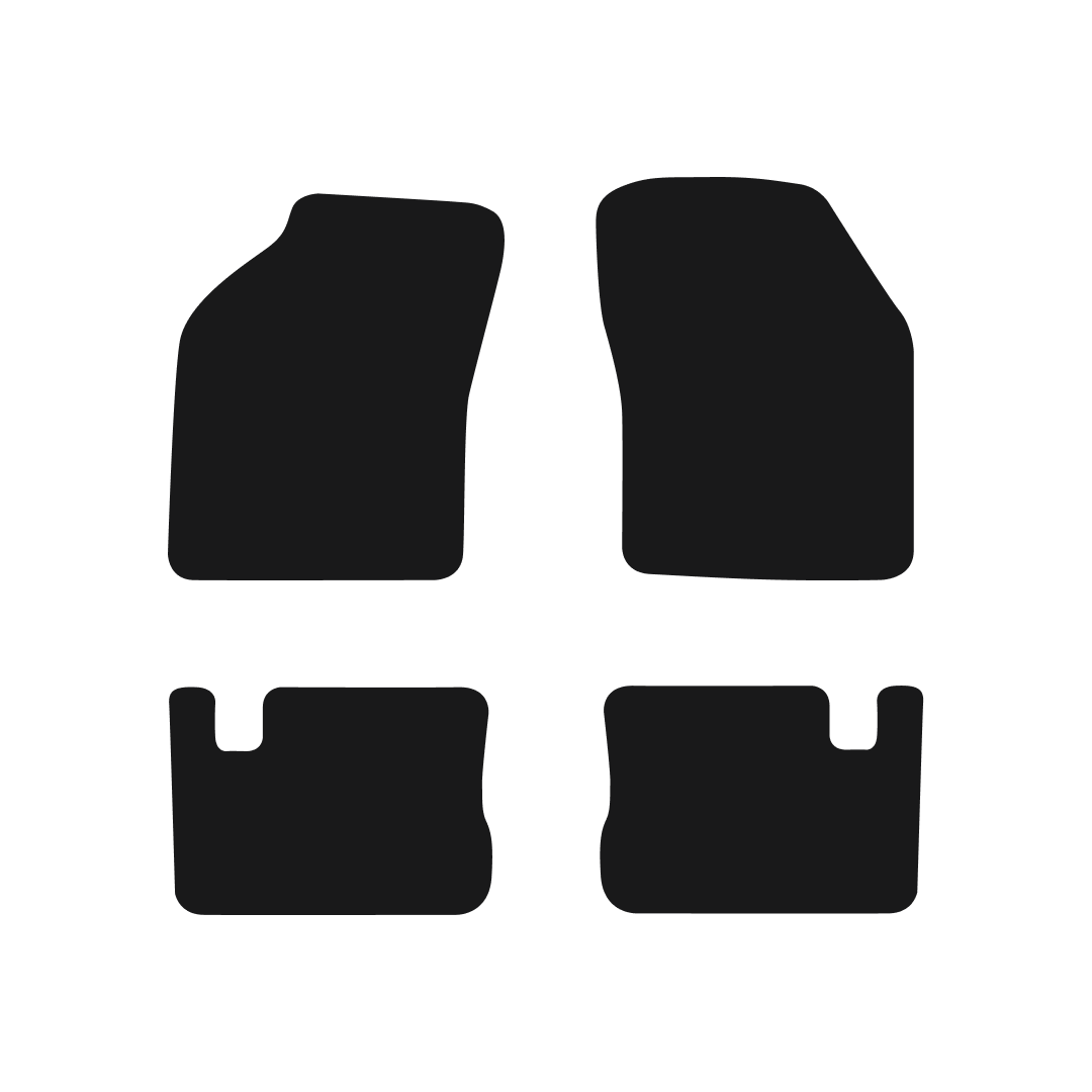 Vauxhall Cavalier (1988-1995) Car Mats Mat Shape