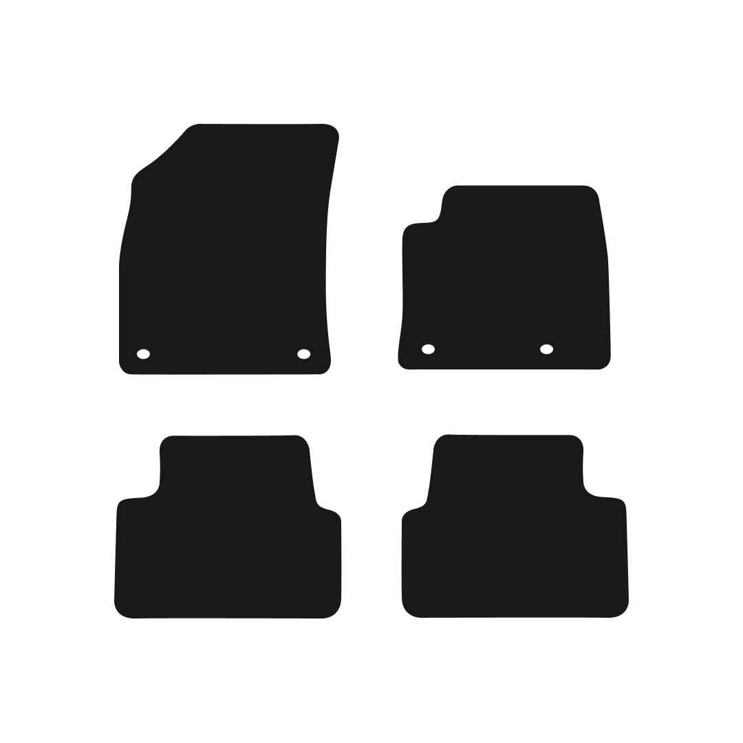 Vauxhall Crossland X (2017-2024) Car Mats Mat Shape