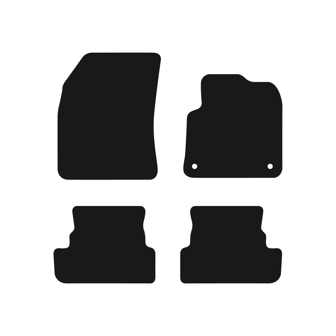 Vauxhall Grandland Hybrid (2020-2024) Car Mats Mat Shape
